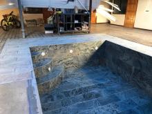 Vue de la piscine sous un autre angle 